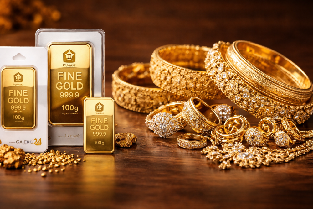 Harga Emas Naik-Turun, Ini Alasan Emas Batangan Lebih Mahal dari Perhiasan