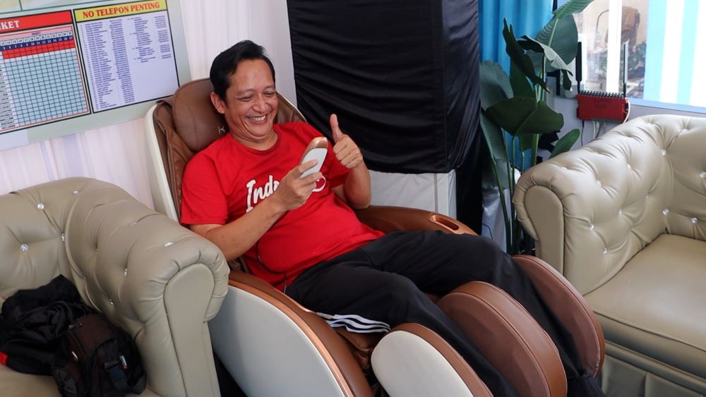 Pos Mudik Polres Kebumen Disulap Jadi Rest Area Modern, Pemudik Bisa Istirahat, Servis Kendaraan hingga Pijat Gratis