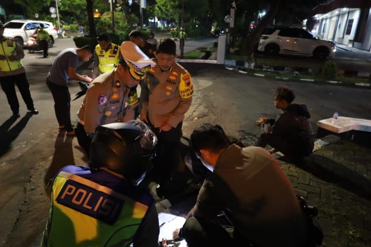 Polresta Surakarta Amankan 29 Motor Berknalpot Brong di Malam Pergantian Tahun