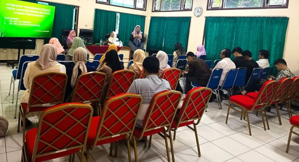Perkuat Mutu Akademik, S2 HES UIN Saizu Gelar Workshop Akreditasi