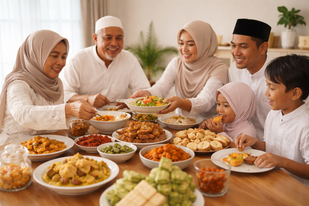 Tetap Bugar Saat Lebaran, Ini Cara Mengendalikan Berat Badan di Tengah Hidangan Bersantan