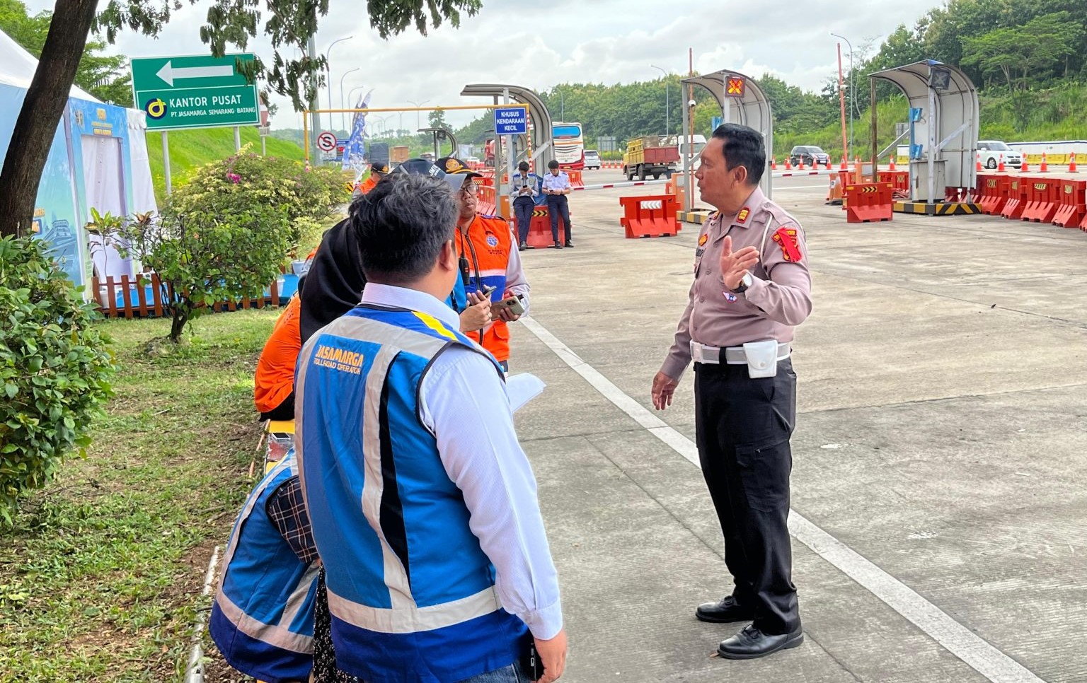 Arus Tol Trans Jawa Masih Landai Di Awal Libur Natal, Polisi Tetap Siaga Antisipasi Lonjakan