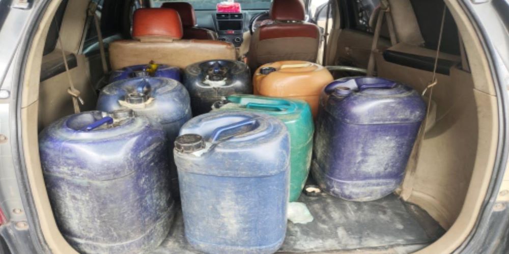 Polresta Banyumas Ungkap Penimbunan BBM Subsidi, Pelaku Gunakan Mobil Modifikasi dan Puluhan Jerigen