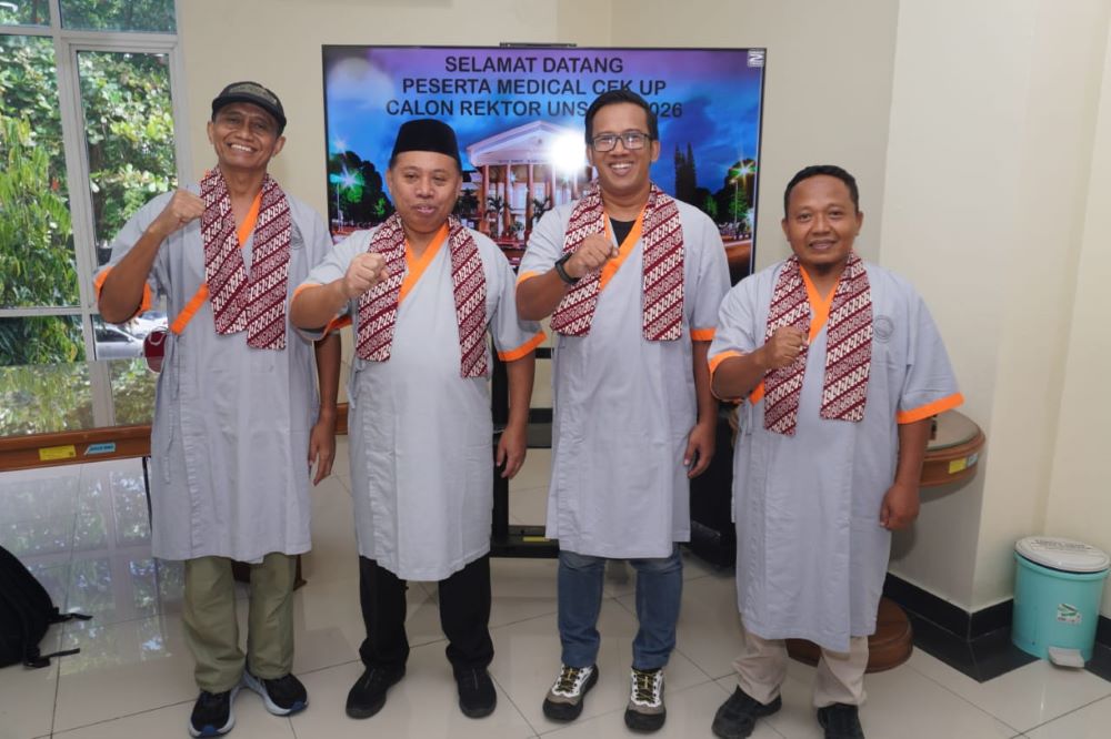Pemeriksaan Kesehatan Bakal Calon Rektor Unsoed Jadi Gerbang Tahap Lanjutan Pilrek 2026–2030