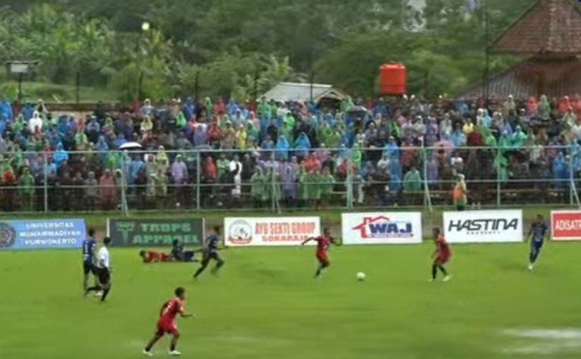 Gol Tunggal Persak Kebumen Bungkam Persibas Banyumas 0-1 di Babak Pertama