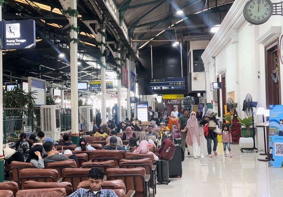 Pengguna Kereta Api di Daop 6 Yogyakarta Tembus 1 Juta Selama Nataru, Tiket Masih Tersedia Hingga 4 Januari