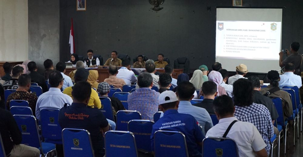 Program MBG Banjarnegara Disiapkan Jadi Mesin Penggerak Ekonomi Lokal, Serap Rp1,4 Miliar per Hari
