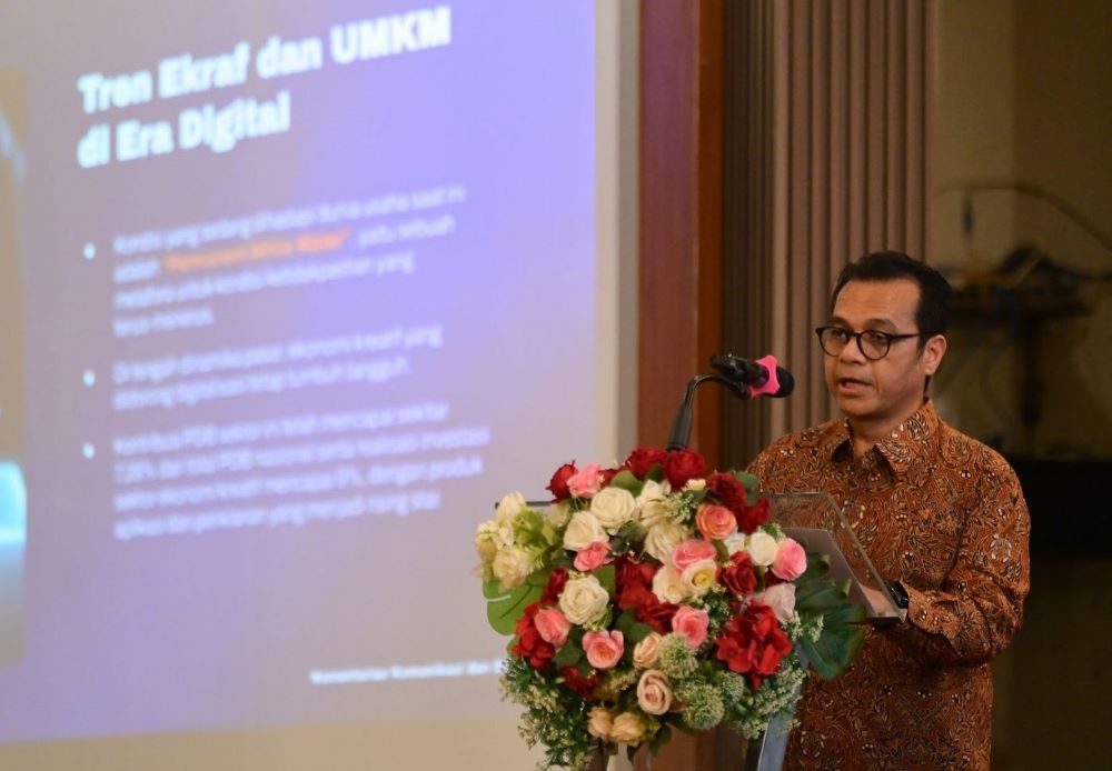 Wamen Nezar Patria Tantang UMKM Go Digital di Era Ketidakpastian Global