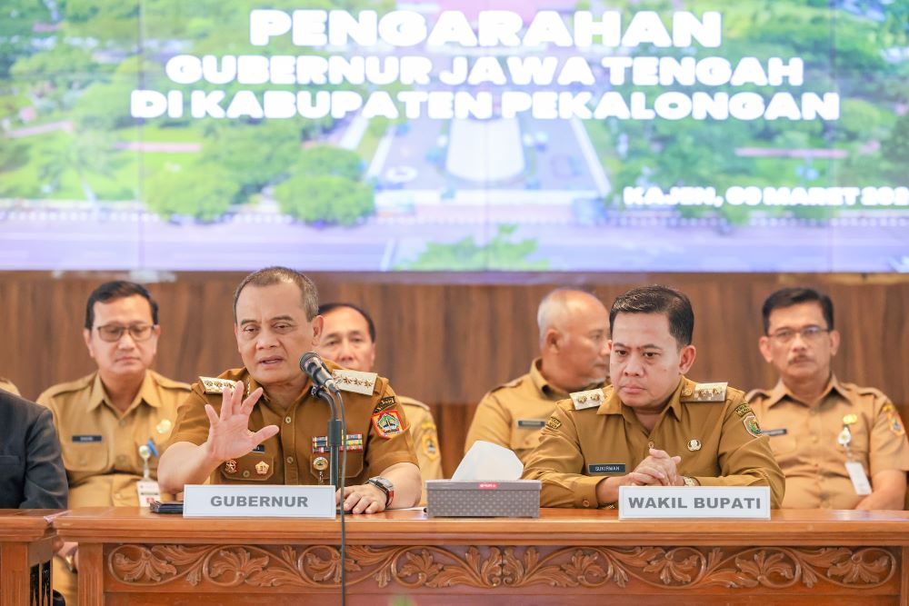 Pasca OTT Bupati, Gubernur Ahmad Luthfi Tegaskan Layanan Publik di Pekalongan Harus Tetap Prima
